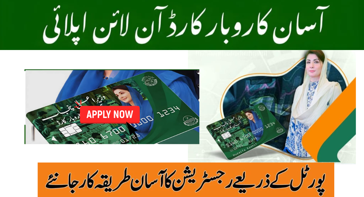 CM Punjab Assan Karobar Card